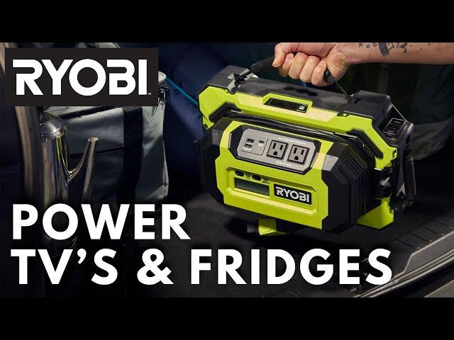 PORTABLE POWER! | RYOBI 80V 1000W Power Source