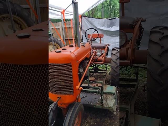 Start up and idle of 1947 Allis Chalmers C