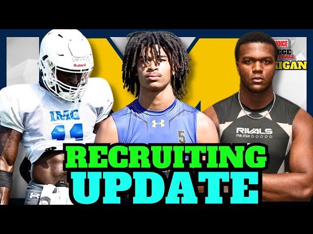 MICHIGAN RECRUITING UPDATE #2 - (Jahkeem Stewart, Owusu Boateng, DJ Pickett, Bradley Gompers)