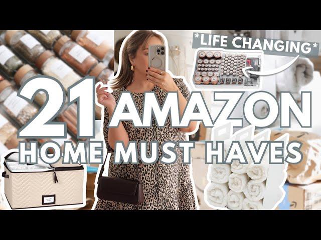 21 *LIFE CHANGING* Amazon Home Must Haves: amazon organization, affordable amazon home finds