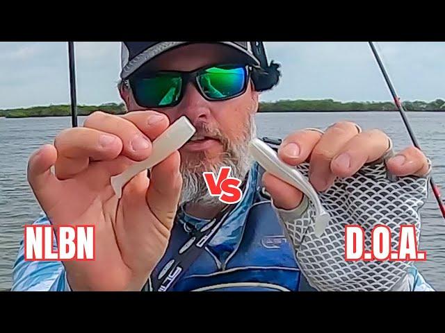 NLBN vs DOA: Paddletail Lure Comparison - What Gets More Bites?