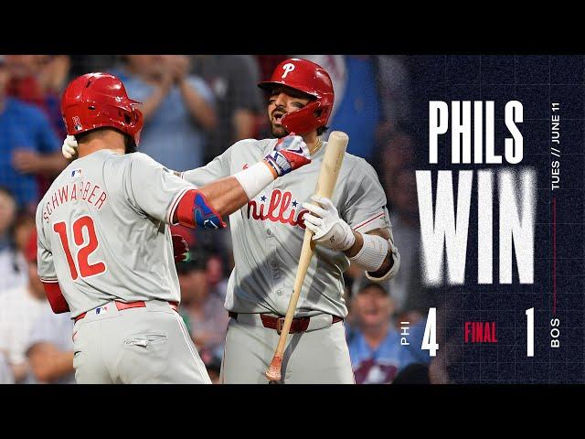 Phillies vs. Red Sox Game Highlights (6/11/24) | MLB Highlights