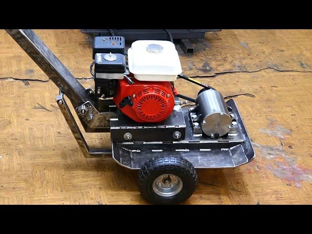 Homemade Soil Compactor with 200cc Engine