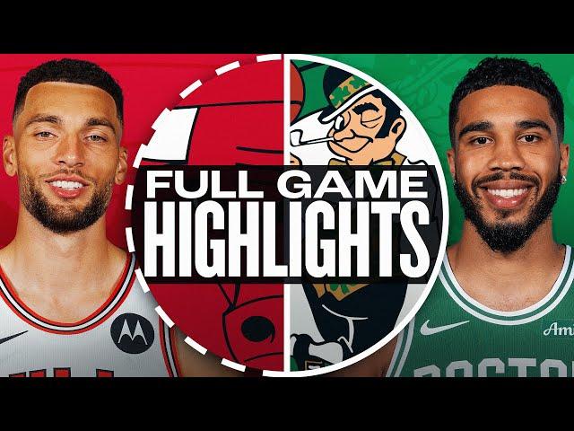 BULLS at CELTICS | FULL GAME HIGHLIGHTS | December 19, 2024