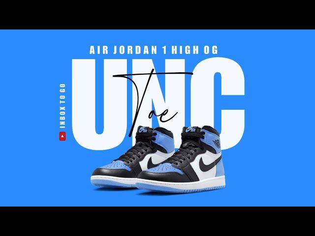 UNC TOE 2023 Air Jordan 1 Retro High OG DETAILED LOOK + RELEASE DATE