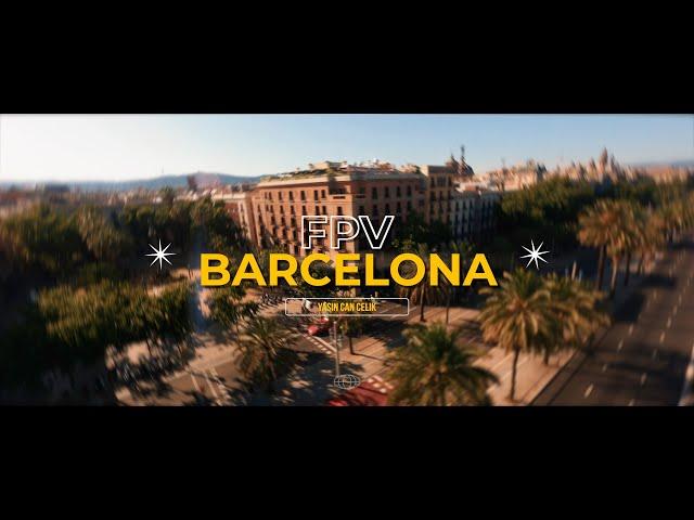 BARCELONA CINEMATIC FPV TEST | 4K 60FPS GOPRO HERO 9 BLACK