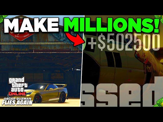 *NEW* How To Make MILLIONS With The MCKENZIE AIRFIELD HANGAR In GTA 5 Online! (Solo Money Guide)