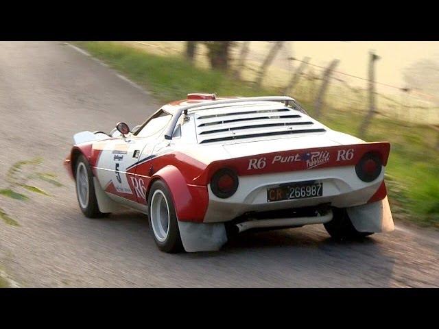 Lancia Stratos HF Group 4 - Ferrari V6 Engine Sound