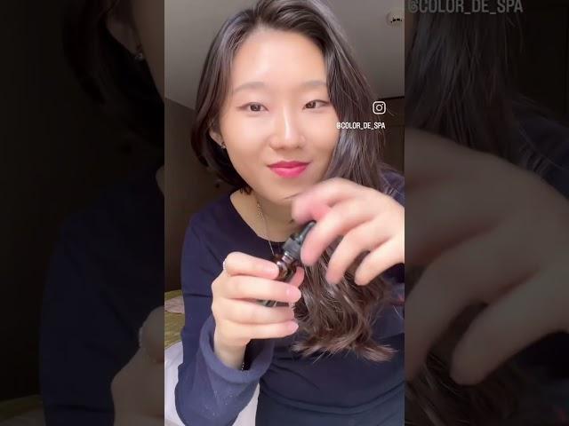 컬러드스파의 셀프스파? (#부천미용실 #역곡미용실 #헤드스파 #테라피 #haircare #headspa )