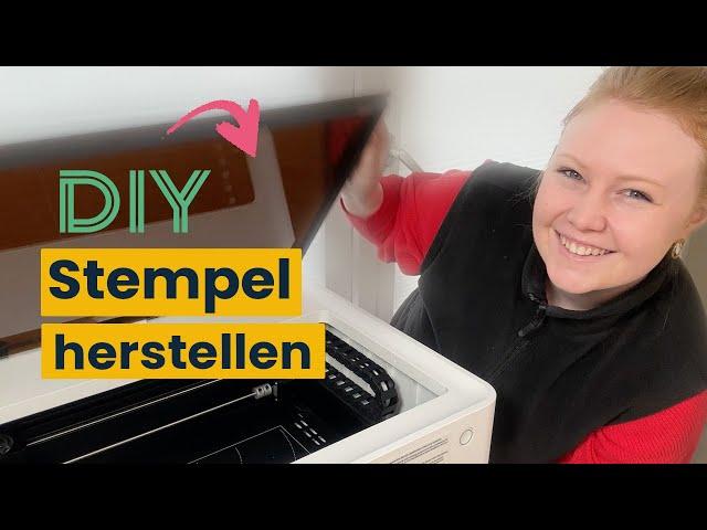 Tutorial zum Stempel lasern mit dem xTool M1 Laser