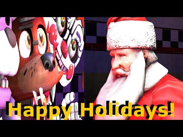 Baby Foxy Christmas Special - Are the baby animatronics on Santa's naughty List? FNAF SFM Animation