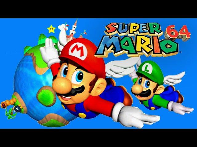 Super Mario 64 2-Player Full Game (100%)