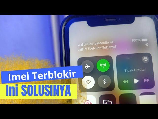 IMEI IPHONE TERBLOKIR, INI SOLUSINYA TANPA HARUS UNLOCK IMEI #imeiiphone #imei