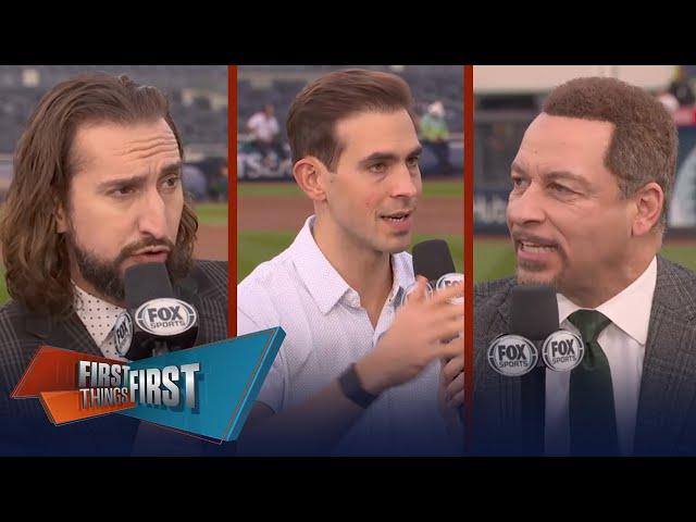 Joe Davis talks Game 5 expectations, Gibby Meet Freddie call, Ohtani's injury | FIRST THINGS FIRST