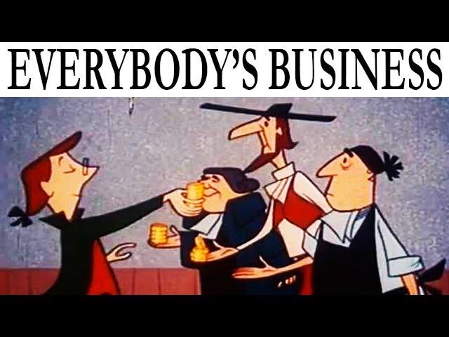 It's Everybody's Business | Cold War Era Propaganda Cartoon on Capitalism & Free Enterprise | 1954