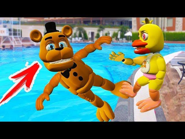 Zipa DOES NOT WANT TO BE SMALL! Freddy thought up the tests! for Children 5 nights FNAF Animation