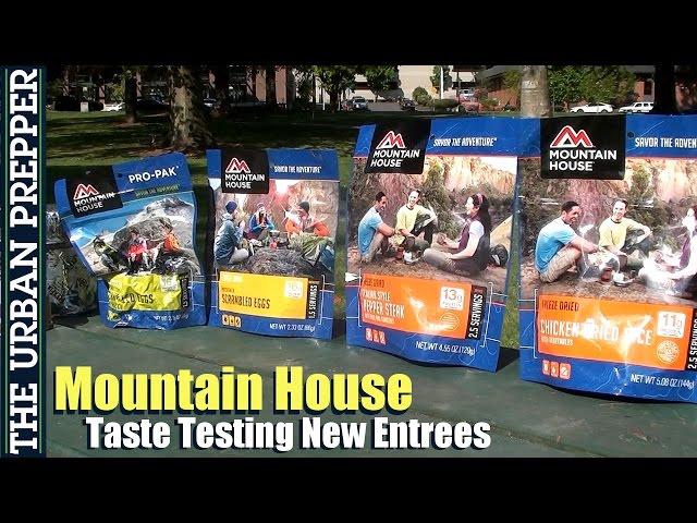 Mountain House Taste Testing (New Entrees) by TheUrbanPrepper