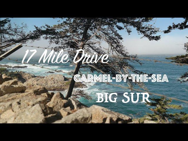 17 Mile Drive, Big Sur & Carmel By The Sea Monterey California Travel Vlog