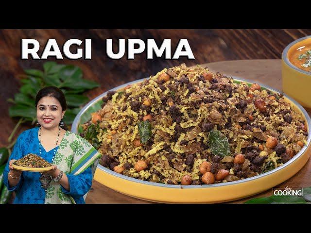 Ragi Upma Recipe | Healthy Breakfast | Upma Recipe | Millet Recipes | Ragi Recipes