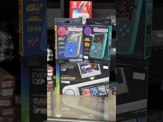 Get your Evercade Console and Cartridges at Legacy today!