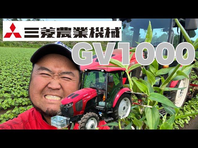 2023年7月4日　三菱農機　GV1000 ツユクサ　ナタネ野良生え