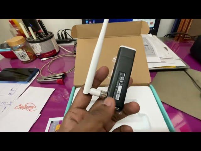 5G Wifi High gain Wireless USB Adapter 150 Mbps Tp Link Unboxing & price Online or Offline