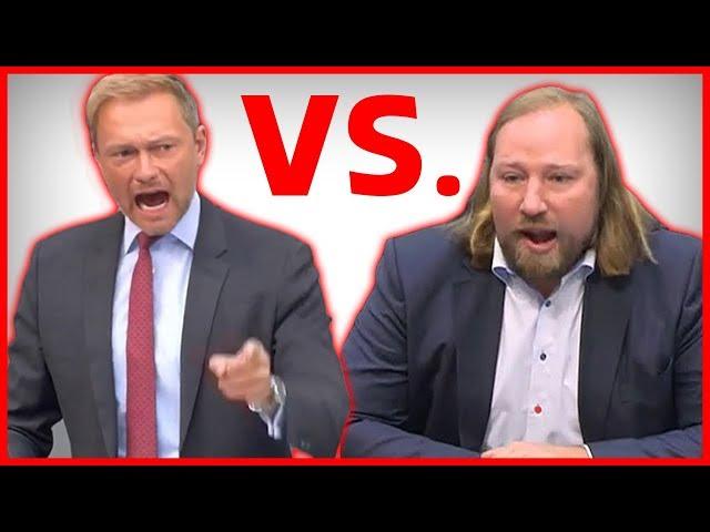 Rhetorik: Christian Lindner zerstört schreienden Anton Hofreiter