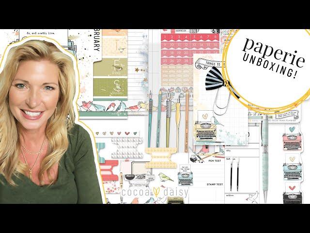 Paperie reveal & unboxing with Christine at Cocoa Daisy