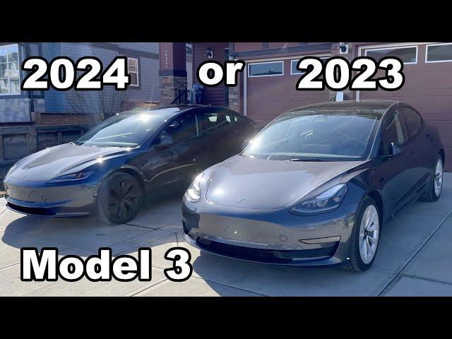 2024 Tesla Model 3 or 2023 Tesla Model 3! Which One Would You Buy?