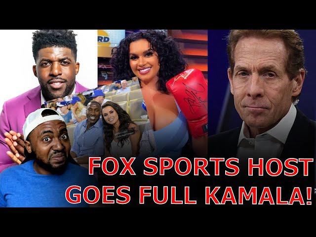 WOKE Fox Sports Anchors EXPOSED Going Full Kamala Harris In BOMBSHELL Lawsuit Against Skip Bayless!