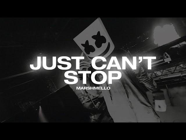 Marshmello - Just Can't Stop (Official Visualizer)