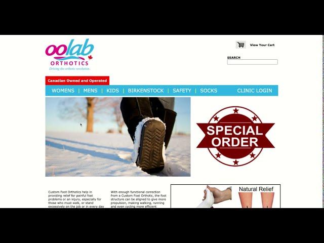 OOLab Footwear Portal The Patient Experience