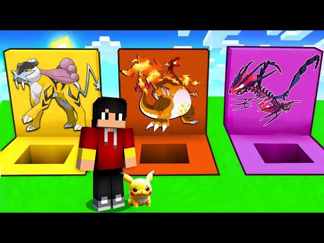 Don’t Choose the Wrong POKEMON HOLE in Minecraft PIXELMON (Minecraft) अभी मजा आयेगा बिडू |4