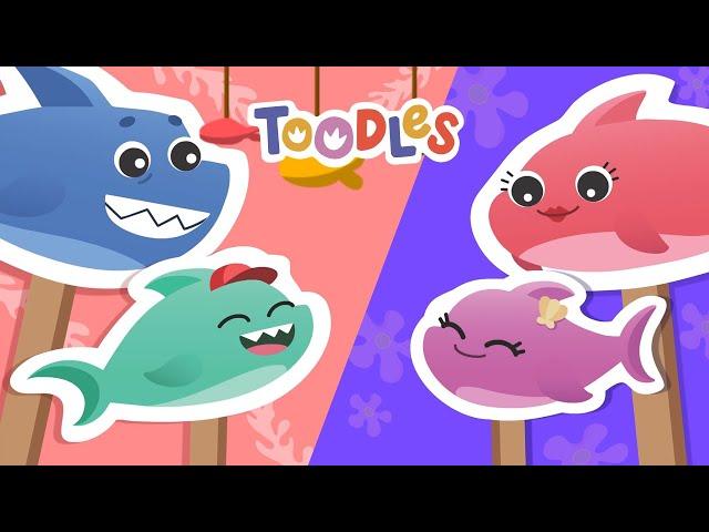 BABY SHARK - Dinosaurs - Nursery Rhymes - Toodles Kids TV