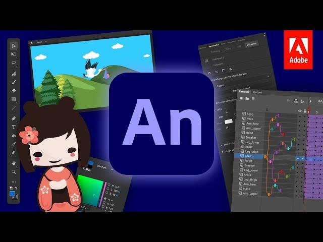 Adobe Animate 2022 (Basic course for beginners) Tutorial