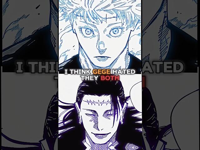 Why GEGE ?  [Gojo & Geto] one love [EDIT/AMV] #jujutsukaisen #animeedit #shorts