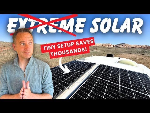 Our Budget-Friendly RV Solar Setup for Boondocking!