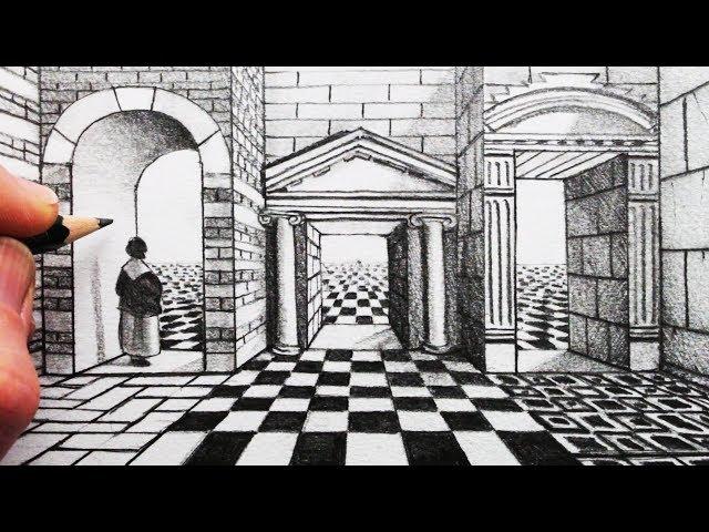 How to Draw Arches in Perspective: Draw Architecture