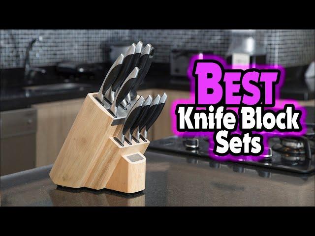 Top 5: Best Knife Block Sets In 2025  [ Amazon Knife Block Sets  ]