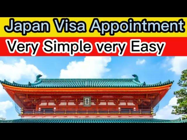 how to Apply for japan visa appointment #japantravel #dubai #viralvideo