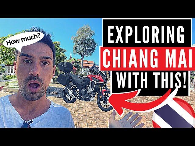 RENTING A BIG BIKE (in Chiang Mai) AND EXPLORING THE MOUNTAINS | THAILAND VLOG