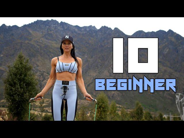 10 Minute Beginner Jump Rope Workout For Weight Loss