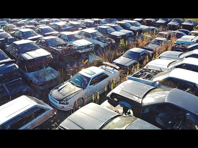 JAPAN’S NISSAN SKYLINE GRAVEYARD!