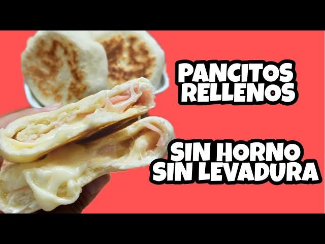 PANCITOS SIN HORNO Y SIN LEVADURA