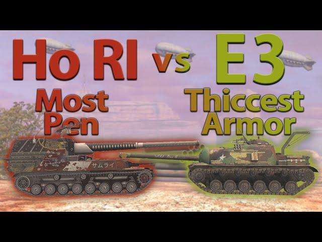 WOT Blitz Face Off || Ho-Ri vs T110E3