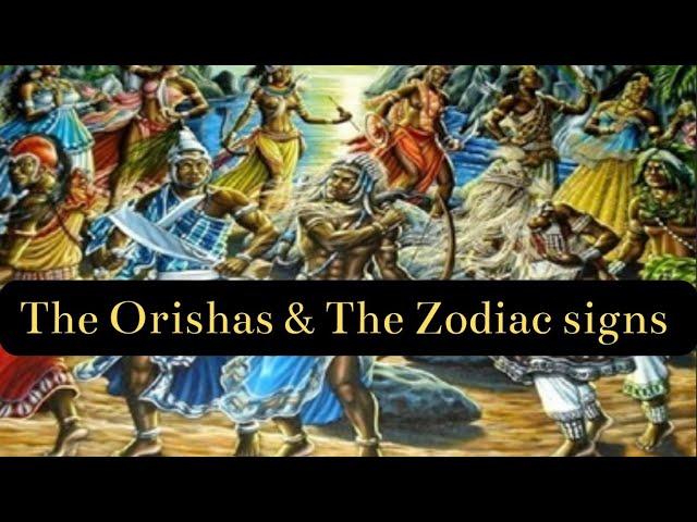 The Yoruba Orishas and Their Corresponding Zodiac Signs  #orisha #yoruba #pantheon #mythology