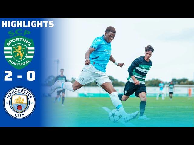 Sporting CP u19 vs Manchester City u19 | Highlights & All Goals UEFA Youth League 2024