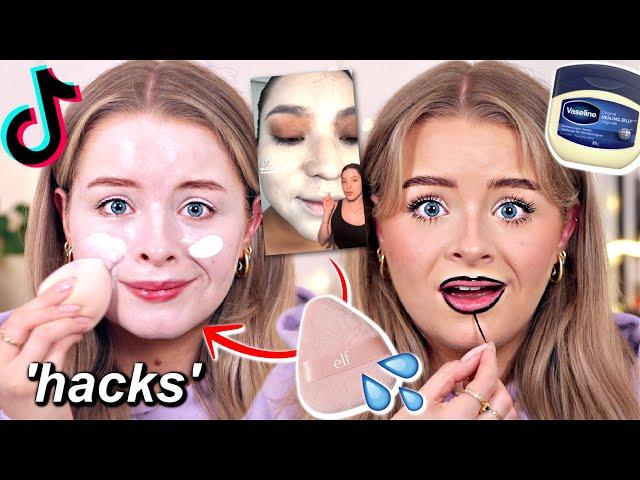 Testing MORE TIKTOK MAKEUP HACKS  June 2023