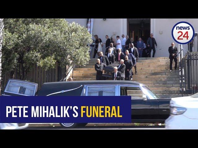 WATCH: Two 'high-ranking gangsters' among mourners at Pete Mihalik’s funeral