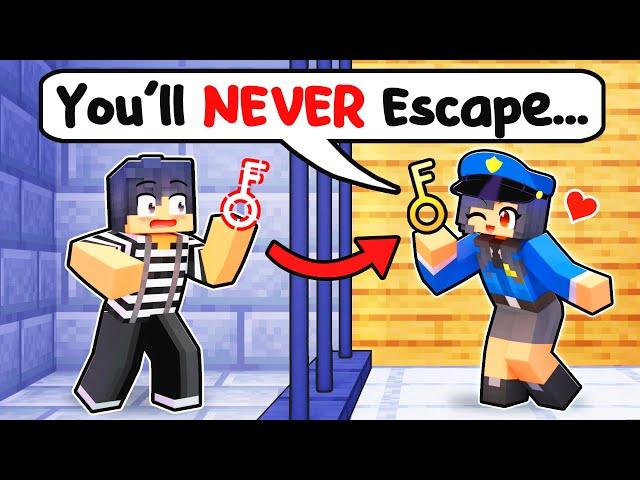 Locking My BOYFRIEND in PRISON in Minecraft!